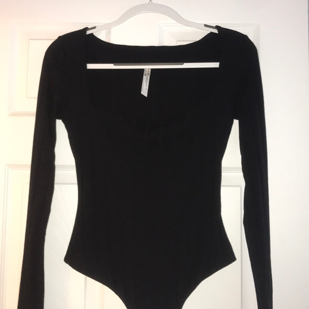 Black free people bodysuit NEVER WORN